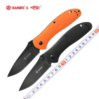 Ganzo Firebird G7393P G7393 F7393P F7393 440C 58-60HRC G10 Handle Folding Knife Outdoor Survival Camping Hunting Pocket Knife