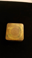 [蘭]西洋古董法國回流景泰藍盒子 香粉盒 銅盒