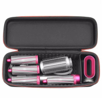 Portable Travel storage case zipper black bag For Dyson Airwrap Smooth hair styler curling stick And Full Set Waterproof Bag