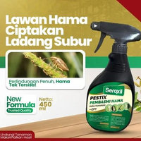 Seroxil Pestisida-Insektisida Anti Lalat/Kutu Putih/Ulat/Thrips 450ml