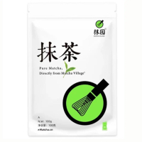 Mo Yuan ผงชาเขียวมัทฉะ 100 กรัม K39 ของแท้จาก Matcha Village วันที่ผลิตและอายุการใช้งานระบุบนซอง