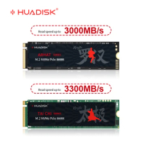 HUADISK SSD NVMe M2 1TB 512GB Internal SSD Drive TLC PCIe3.0 3300MBps Speed for GIGABYTE/MSI/ X99 X79 for DIY Gaming Computer PC
