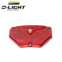 D-LIGHT 5顆LED紅光感應式貨架燈 CG-409R2/城市綠洲(車燈、後燈、貨架燈、自行車)
