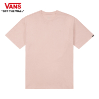 【VANS 官方旗艦】Checker Logo 男女款粉紅色短袖T恤