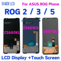 6.59 " Original For ASUS ROG Phone 2 ZS660KL ROG Phone 2 ZS661KS LCD Display Touch Screen Assembly For ROG Phone 5 ZS661KS LCD