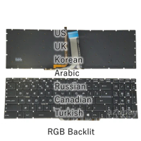US UK Russian Turkish Arabic Korean Canadian Keyboard For MSI MS-1795 MS-1799 MS-179B MS-179C MS-17A1 MS-17B1 MS-17B3 Backlit