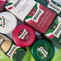 [จัดส่งทันที] ฉลากไทยProraso Shaving Soap Jar Refreshing,Sensitive,Nourish สบู่โกนหนวด