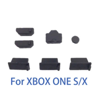 Silicone Dust Proof Cover Stopper Dustproof Kits for Xbox One X Game Console USB HDMI-comp Dust Plugfor xbox one s Controller