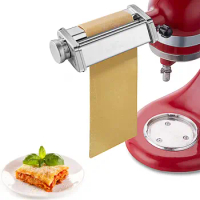 Pasta Roller Attachment for KitchenAid Stand Mixer, Stainless Steel Pasta Attachment for KitchenAid Stand Mixer, for Kitchen aid