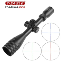 EO 4-16x44AOEG Tactical RifleScopes Sniper Air Gun Sight for Hunting Airsoft Optical Telescopic Spotting PCP Riflescopes
