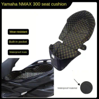 Motorcycle Seat Bucket Cushion Suitable for Yamaha XMAX300 Storage Box Lining Protective Pad Waterproof Leather Shock Absorption