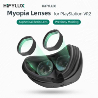 Hifylux 1 Pair PSVR2 Myopia Lenses Nearsighted Corrective Aspherical Resin Lenses Glasses Accessories for PlayStation VR2