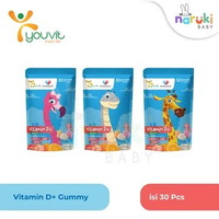Youvit Vitamin D Gummy 30D Vitamin Anak dengan Vitamin D3 600IU