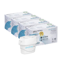 【Bianco di puro 彼安特】英國 Aqua Optima Evolve 五重精濾濾芯 12入(4盒3入裝/適用Brita)