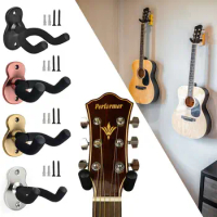 Instrument Accessories For Electric Guitar Violin Ukulele Guitar Hanger Non-slip Stand Musical Instruments Hook Wall Mount