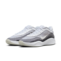 【NIKE 耐吉】籃球鞋 男鞋 女鞋 運動鞋 包覆 緩震 G.T. HUSTLE ACADEMY EP 灰白 FJ7808-100(3B3514)