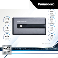 Panasonic 國際牌 USB 3.2 TYPE-C 7合1多功能擴充器(轉接器)