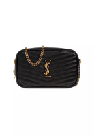 SAINT LAURENT YSL Mini Lou In Quilted Leather Black 748849DV701