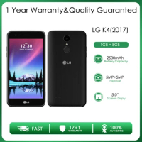 LG K4 M160 Refurbished Unlocked 8GB 2GB RAM 4G LTE Quad-core Rear Camera 5MP 5.0" Phone