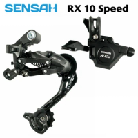 SENSAH RX10 1x10 Trigger Shifter + Rear derailleurs 10s for MTB Compatible with DEORE