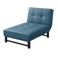 【綠活居】西班 展開式耐磨布紋皮革沙發椅/沙發床(三色可選)
