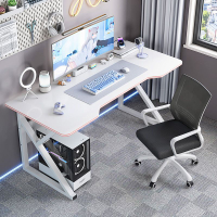 楓林宜居 簡易電腦桌臺式電競桌子家用辦公桌椅套裝簡約臥室書桌學生寫字桌