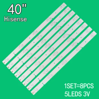 8PCS=1SET for Hisense 42-inch LCD TV LED40K20JD LED39K20JD NS-40D420NA16 SVH390A06 2013CHI400 3228N1 05 REV1.1 REV1.0 141223