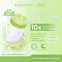 Hanasui Acne Treatment Night Cream / Krim malam hanasui