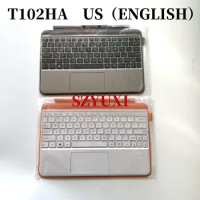 100%New US English keyboard topcase palmrest For Asus Transformer Mini T102HA T102