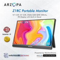 Tax free discount ARZOPA Z1RC 16" 2.5K Portable Monitor, 2560x1600 QHD IPS Display 123% sRGB with Bu
