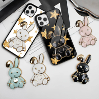 Case Glossy With Phone Holder Standing Compatible For SAM*U*G A55 A35 A34 A54 A74 5G A33 A53 A73 5G 