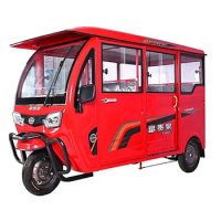 High Load Electric Passenger Tricycle with Fat Adult Electric Tricycle Tuktuk
