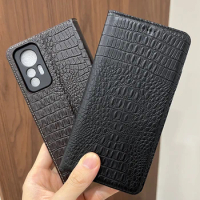 Magnet Genuine Leather Skin Flip Wallet Phone Case Cover On For Xiaomi Mi 12 12t 12x 12s Pro Ultra Lite 5G Xiaomi12 x t 128/256