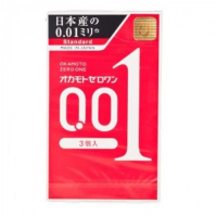 Okamoto 岡本 0.01 極限超薄安全套(日本版) 3pcs