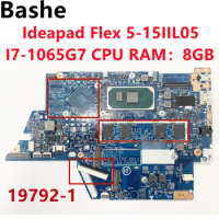 For Lenovo Ideapad Flex 5-15IIL05 notebook motherboard 19792-1 CPU I7-1065G7 RAM 8GB 100% test