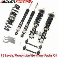 ADLERSPEED 18 Level Mono Tube Coilovers Lowering Suspension For Honda Civic Si Only 2012-13