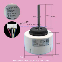 For Midea LG Air Conditioning DC Fan Motor WZDK58-38G DC310V 8P 58W Brushless Motor Air conditioner Repair Parts