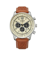 นาฬิกาข้อมือผู้ชาย CITIZEN Eco-Drive รุ่น CA4500-16X ขนาด 44 มม. สีเบจ