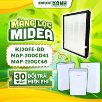 Màng lọc cho máy lọc không khí Midea KJ20FE/ MAP-210GC46/ MAP-200GD41/ KJ350G-S1/ MAP-350GS1/ MAP-55