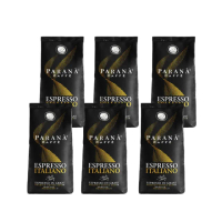 【義大利PARANA】金牌獎濃縮咖啡豆6袋(Q3新鮮進口 1000g/袋;金牌獎、中烘焙、精品豆、榛果、可可)