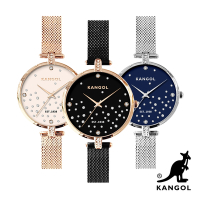 KANGOL 英國袋鼠 細緻璀璨碎鑽錶 / 手錶 / 腕錶 (4款可選) KG72232