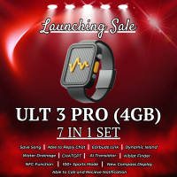 (NEW) SMART WATCH ULT 3 PRO WITH 4GB MEMORY (REPLY CHAT +AI TRANSLATOR + COMPASS +  NFC FUNCTION + G