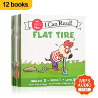 แนะนำ แนะนำ 12 Books Set - My First I Can Read Phonics English Learning Picture Story Book for Kids 