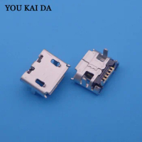 50pcs/lot Mini Micro usb jack socket connector dock plug Charging Sync Port Charger for ASUS Transformer Book T100HA T100H