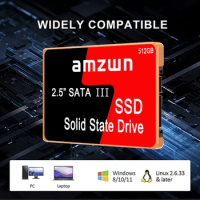 SSD 2.5 Hard Disk SSD 128G 256G 512G 1TB 2TB SATA3 Internal Solid State Drive Hd for Laptop Desktop Up to 560 MB/s Computer
