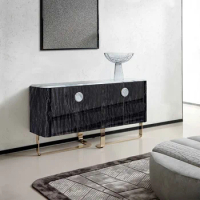 Italian light luxury sideboard home restaurant dish cabinet storage storage cabinet locker modern minimalist