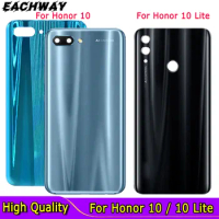 For Huawei Honor 10 Back Glass Battery Cover Rear Door Housing Case For Honor 10 Lite Note 10 Battery Cover Rear Glass Panel