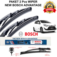 WIPER MOBIL NEW AGYA BOSCH ADVANTAGE 2pcs (kn - kr) Adaptor Kaca