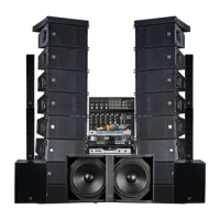 best portable full setup dj sound speaker system pa system line array speakers professional 10'' 12''
