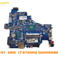 Original for SONY VJS151 laptop motherboard VJS151 HKG I7-6700HQ DA0HKGMB6D0 tested good free shipping